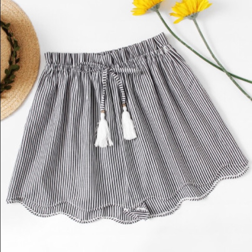 Striped shorts from romwe